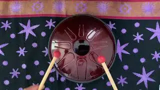 Idiopan Steel Tongue Drums Lunabell - Scale #6 Demo