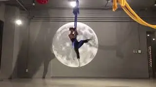 2018 Airstars aerial dance art competition preliminary, Pimpilai Aerial Hammock Professional Women