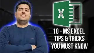 10 MS Excel Tricks You Must Know!