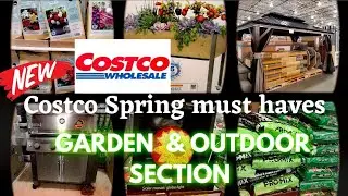 🌱COSTCO Spring/Summer GARDEN Center, OUTDOOR Entertainment | COSTCO CANADA | Walkthrough With Me!!!