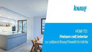 How to : Finisare colț interior cu bandă de h&acirc;rtie Knauf