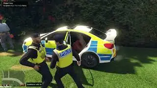 UK POLICE CHASE STOLEN CAR IN GOLF COURSE GTA 5 LSPDFR