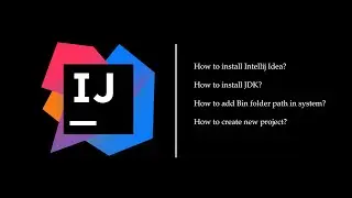 how to install Intellij Idea and update bin folder path of JDK