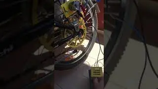 DIY electrical bike V1. RS775 motor - 3D printed - 12V battery - speed adjust
