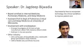 Understanding low touch sleep diagnostics with Dr. Jagdeep Bijwadia #onesleeptest