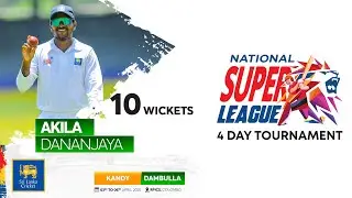Akila Dananjaya's Match Haul of 10 Wickets vs Kandy | NSL 2025