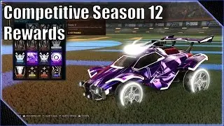 Competitive Season 12 Rewards - Rocket League