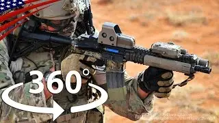 すごい迫力の360度VR動画：特殊部隊の訓練と戦闘機･オスプレイ･攻撃ヘリのコックピット