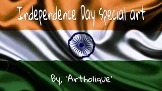 Independence Day by ArtHolique | Mahatma Gandhiji - Dandi March Satyagraha | Soft Pastel Drawing
