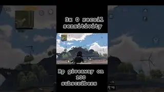 3x scope 0 recoil sensitivity.best gyroscope sensitivity for 3xscope.#pubgmobile #3xscope #0recoil