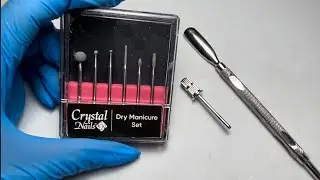 Punte Fresa:parte 2 ||Set DRY MANICURE CRYSTAL NAILS