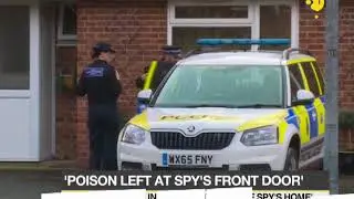 Investigators confirmed the ex Russian spy was poisoned at home