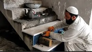 How To Install Marble  Stair /ماربل سیڑھی لگانے کا اسان طریقہ