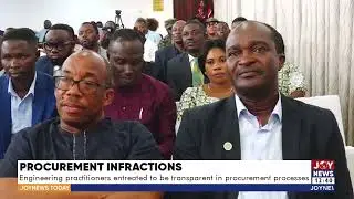 Procurement Infraction: Engineering practitioners entreated to be transparent in procurement process