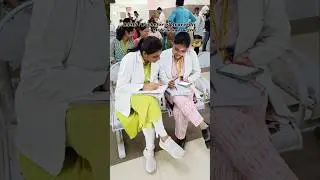BAMS students study both ayurveda and modern🩺 #ayurved #medicalcollege #minivlog #ggims #ayush#viral