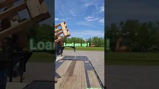 Hand loading 180 pallets #yt #youtubeshorts #manuallabor #labor #youtuber #new #ytshorts #shorts #4k