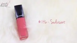 Swatch Chanel Rouge Allure Ink 146 Seduisant