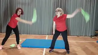 Kinderturnen Bianca & Martina Springm&auml;use ELKI Spiel & Spa&szlig;  mit Lappen Sp&uuml;llappen