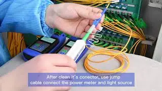 How to Calibrate Optical Power Meter & Optical light Sourse Sets Orientek T25m OPM OLS