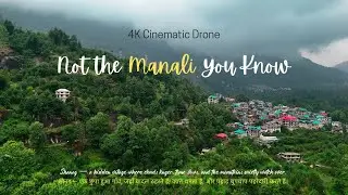 I Flew My Drone Over a Hidden Village in Manali | 4K Cinematic