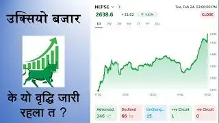 Feb 24 | Nepse Daily Market Update | Stock Market Analysis by Ram Hari Nepal
