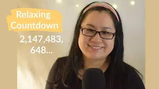Sleepy relaxing Math ASMR | Counting Down, Multiples of 2