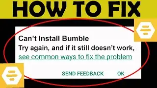 How to Fix Can't Install 