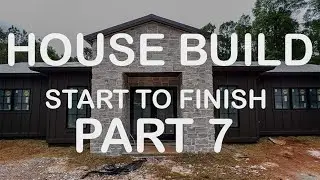 House Build - Start to Finish - Part 7 - Pool, Interior Doors, Driveway - JOMA Construction Athens