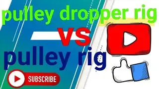 Pulley rig vs pulley dropper rig.  #seafishing #seafishingvideo #морскаярыбалка #rig #serfcasting