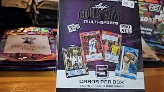 Multi-Sport Madness! 🏆 2024 Leaf Collective 5 Cards, 3 Autos Pack Opening