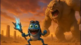 Crazy Frog and the Desert Titan