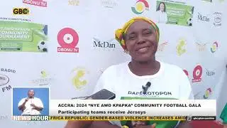 24 TEAMS RECEIVE JERSEYS FOR 2024 &ldquo;NYE AWO KPAPKA&rdquo; COMMUNITY FOOTBALL GALA
