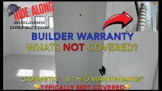 Builder Warranty SECRETS: What They Won't Cover After Closing! 🏠