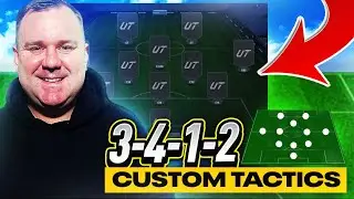 EAFC 25 - THE BEST 3412 CUSTOM TACTICS & PLAYER ROLES!!