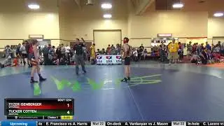 MEN 103-112 Tucker Cotten Arizona Vs Tyzer Isenberger Wyoming