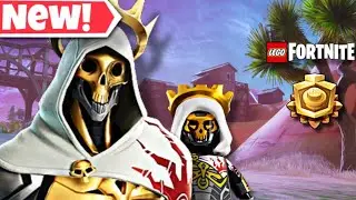 Rebel Oro Skin Gameplay | Fortnite Goldrush Gallery LEGO Pass