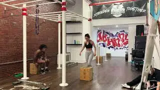 Zerv & Client Kayla do a circuit at LimitlessNYC | 6/5/25