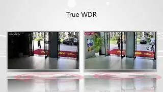 Uniview True WDR Eliminates Overexposure & Underexposure