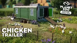 VERY DETAILED CHICKEN Trailer - Speedbuild Planet Zoo Barnyard DLC