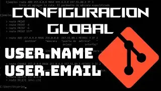 Curso de Git | Como Configurar El user.name y user.email (Configuraci&oacute;n Git) Por La Consola Git Bash
