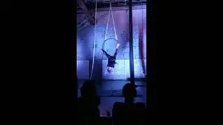 Lucy DePretis Aerial Lyra Performance at Iron City Circus Arts Pittsburgh, PA