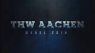 OV Übung 2018 THW Aachen in Wesel