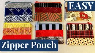 Zipper Pouch Coin Purse Tutorial