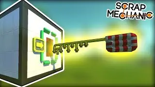 The Workshop Was Locked BUT We Have A KEY! (Scrap Mechanic Gameplay)