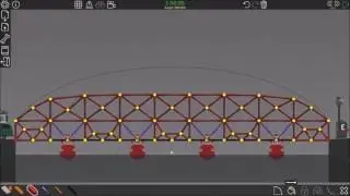 Poly Bridge 80s Fun Land 5-6 Shipping Canal