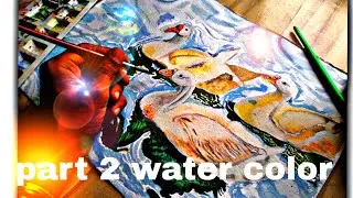 how to draw water reflection PART 2 //DUCK water reflection #shorts #art