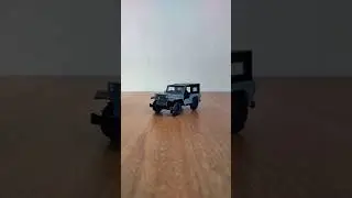 Making Miniature of Mahindra Major Jeep by Cardboard /shorts