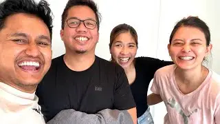 Invited our Filipino friend for Nepali khana.