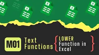 ✅ LOWER Function in Excel | Instantly Convert Text to Lowercase  #exceltutorial