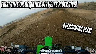 5 Tips For First Time Beginner Dirt Bike Rider | Motocross track riding